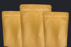 50 Bolsas Kraft Stand Up Pouch - Lisas